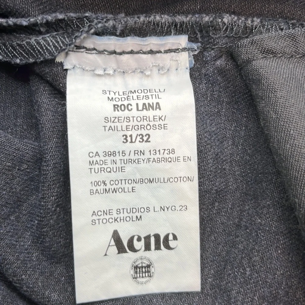 Acne Studio Roc Lana Size 31 x 32